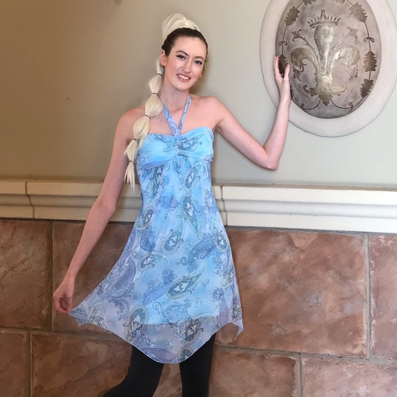 FINESSE Sparkly Blue Dress π - Picture 7 of 8